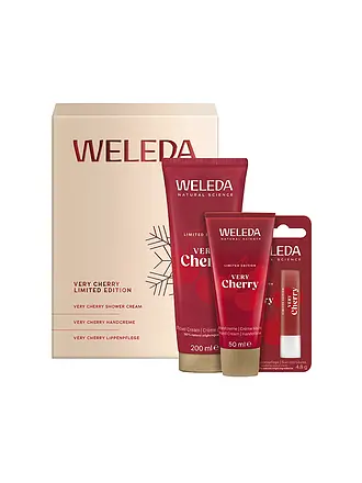WELEDA | Geschenkset Limited Edition Very Cherry 200ml / 50ml / 4,8g | 